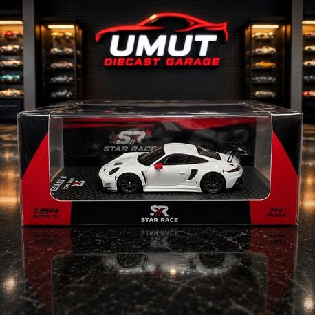Star Race 1:64 Porsche 911 GT3 R Black White Edition