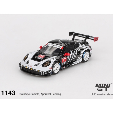 Mini GT 1/64 Porsche 911 GT3 R AO Racing 2025 IMSA Petit Le Mans MGT01143

