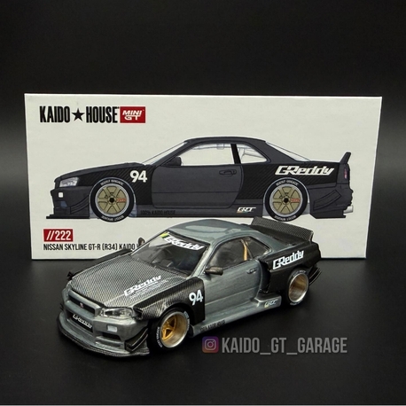 Chase Kaido House Nissan Skyline GT-R (R34) Kaido Works GReddy V2 KHMG222
