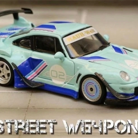 Street Weapon PORSCHE RWB 993 - #02 - Luminous - Turquoise
