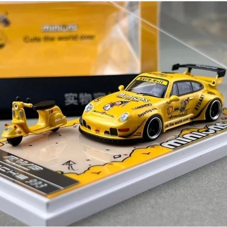 Ultimate Player Porsche 993 RWB Minion Motosiklet