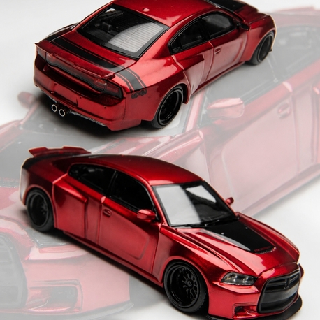 TimeMicro × PSC DESIGN 1:64 Charger "Brawler" Red TM648204