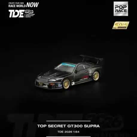 POP RACE TOP SECRET GT300 SUPRA TDE 2026 PR640512
