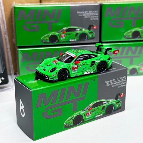 Mini GT 889 Porsche 911 GT3 R #77 MGT00889