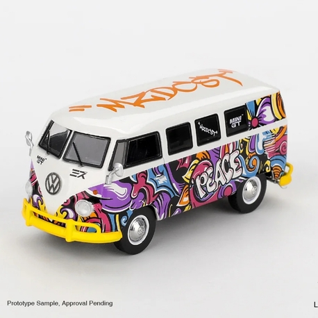Mini GT Volkswagen T1 Microbus Mizu Design MGT01191

