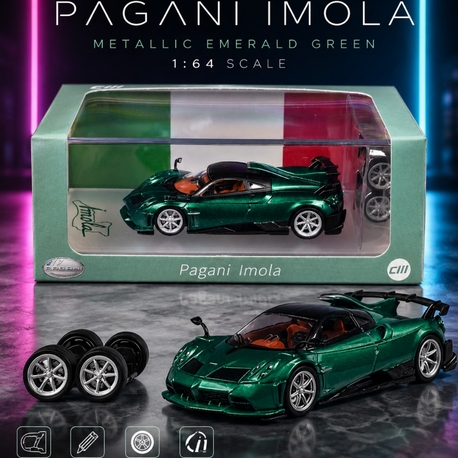 CM Model Pagani Imola Metallic Emerald Green
