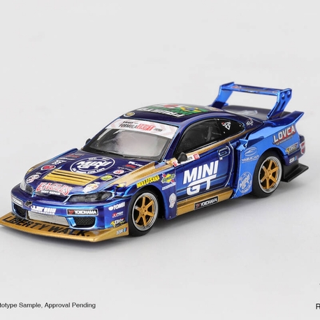 Mini GT 1/64 Nissan LB-Super Silhouette S15 SILVIA Team MINI GT Liberty Walk 2025 Formula Drift