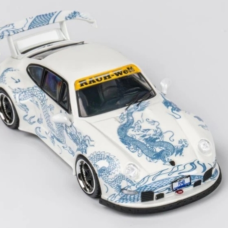 TPC PORSCHE 911 RWB 993 Luminous effect Dragon white