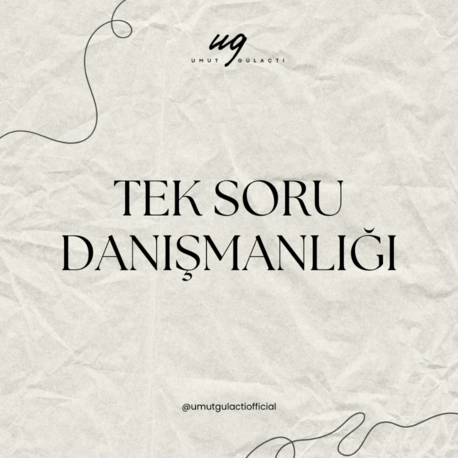TEK SORU DANIŞMANLIĞI