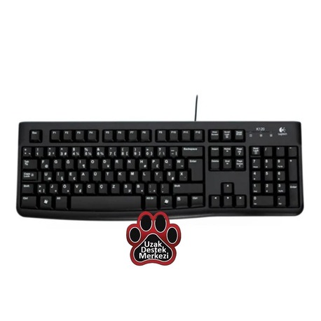 Logitech K120 920-004163 F Kablolu USB Klavye