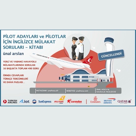 PİLOT ADAYLARI VE PİLOTLAR İÇİN İNGİLİZCE MÜLAKAT SORULARI