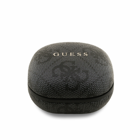 Guess Orjinal Lisanslı PU 4G Desenli Klasik Metal Yazı Logolu TWS Kulak İçi Bluetooth Kulaklık