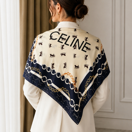 Celine Silk Scarf