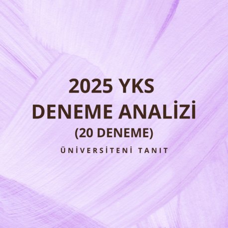 2025 YKS Deneme Analizi