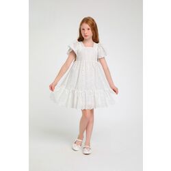 Girl dress white 
