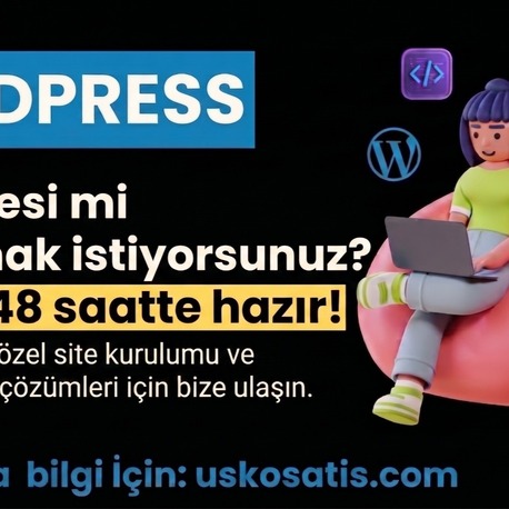 WEB SİTE KURULUM HİZMETİ (.COMLU  BASİT KURULUM)
