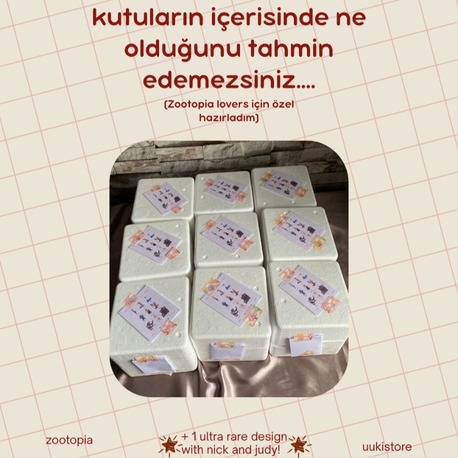 Blindo Box l Zootopia Temalı 