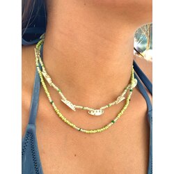 Seafoam İkili Yeşil Kolye Seti 
