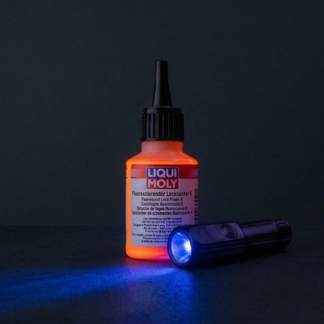 UV Kaçak Bulucu Set – Liqui Moly UV Kaçak Bulucu Sıvı + 395NM UV Fener