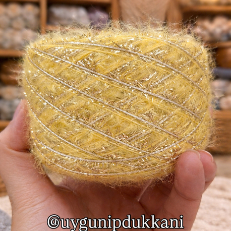 Sarı Simli Moher 100gram