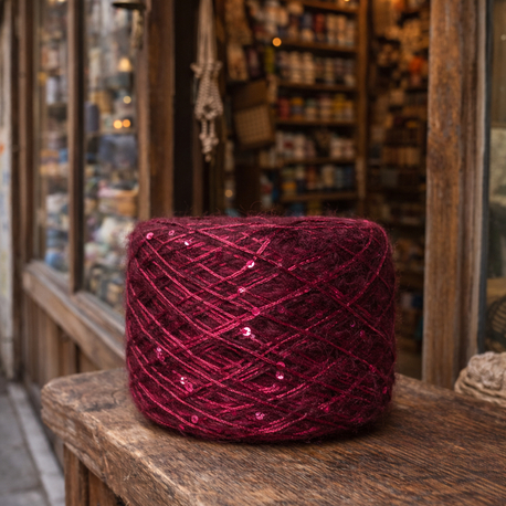 Bordo Pullu Moher 100g