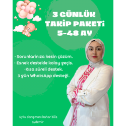 3 GÜNLÜK TAKİP PAKETİ