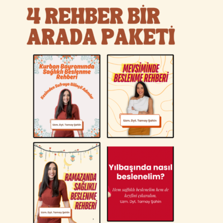 4 REHBER BİR ARADA PAKETİ