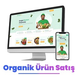 Organik Ürün Satış Tasarımı