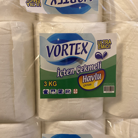 VORTEX 3KG.21 CM İÇTEN ÇEKMELİ HAVLU 