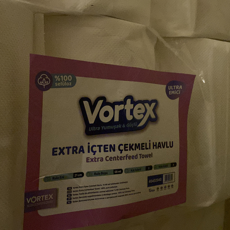 VORTEX 4 KG.21 CM iÇTEN ÇEKMELİ HAVLU