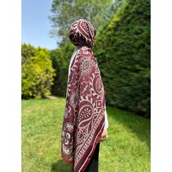 Bordo Siyah Etnik Koleksiyon