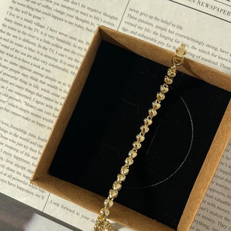 Xuping Heart Bileklik | 14K Gold