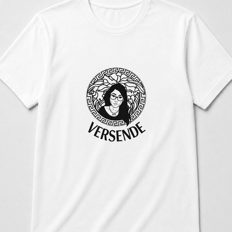 Versende Beyaz Oversize T-Shirt