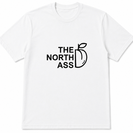 The North Ass Beyaz Oversize T-Shirt