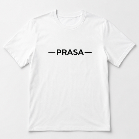 Prasa Beyaz Oversize T-shirt