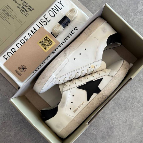Golden Goose White Black ⭐️