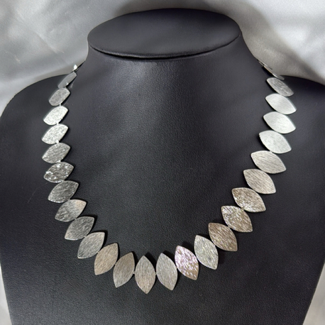 Silver Pul Sıralı Kolye