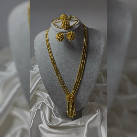 22K Altın Kaplama Set 