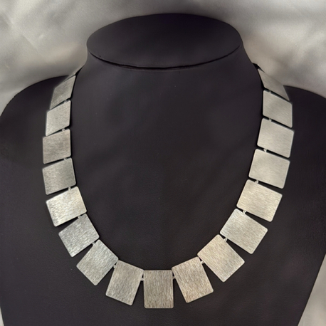 Silver Pul Sıralı Kolye