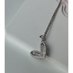 Silver taşlı kolye