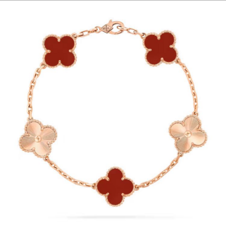 Van Cleef ETA 5 taş bileklik 
