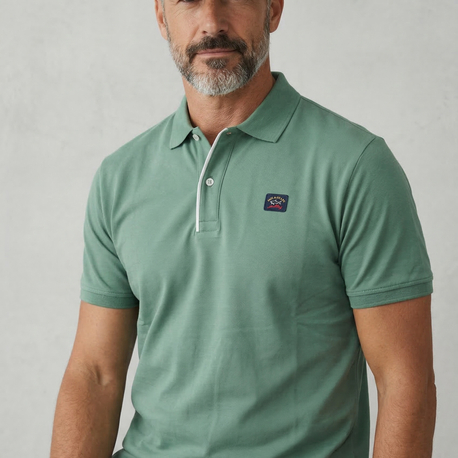 P&S SHARK Yacht Club Polo Yaka Kısa Kol