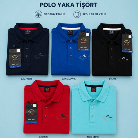PAUL&SHARK Royal Club Premium Polo Yaka Kısa Kol