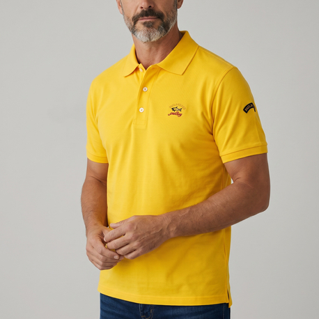 P&S SHARK Yacht Club Premium Polo Yaka Kısa Kol