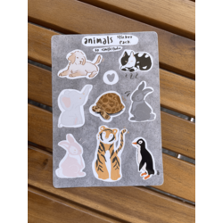Animals Sticker Sayfası