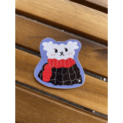 Snow Bear Tekli Sticker