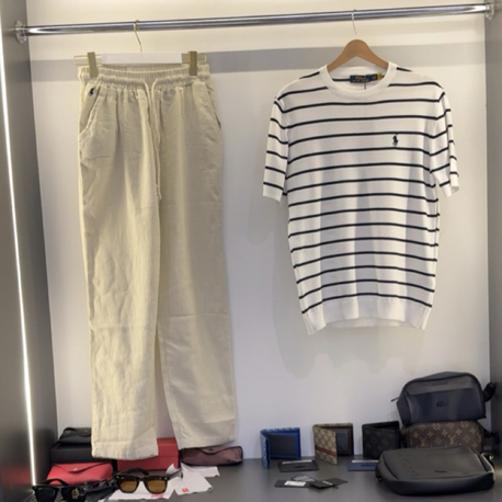 RL TRİKO RL KETEN PANTOLON KOMBİN