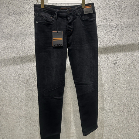 ZEGNA BLACK ITHAL JEANS