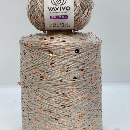 VAVIVO GALAXY 3+6 MM İRİ PULLU EL ÖRGÜ İPİ