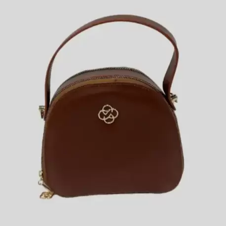 ÇİFT FERMUARLI OVAL ÇANTA